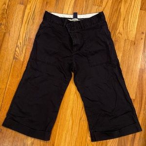 Gap cropped black pants